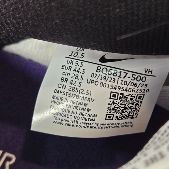 Nike SB Dunk Low Pro Court Purple Men's 10.5 BQ6817-500 New DS OG All - Picture 8 of 9